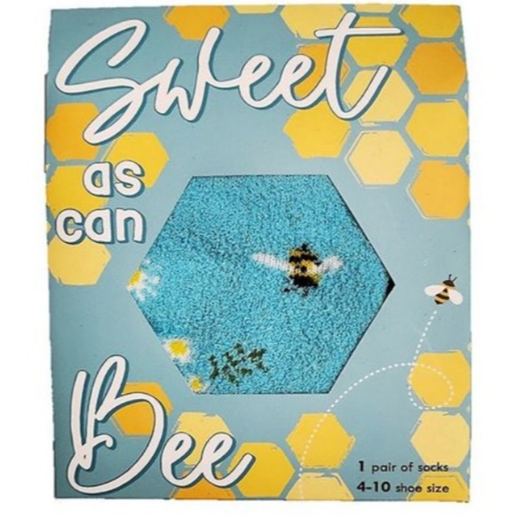 modern expressions Accessories - Modern expressions cozy bee printed socks NIP